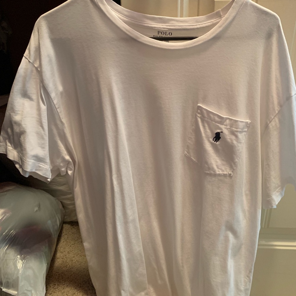White Polo T-shirt